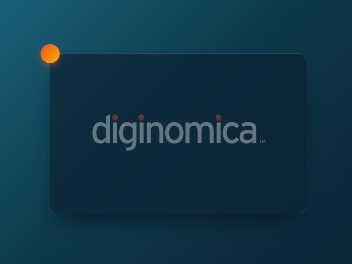 Minimalist logo on dark background