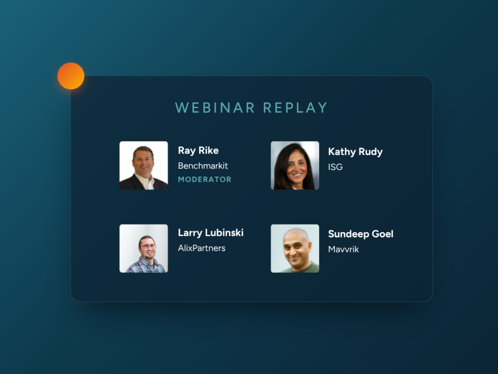 Webinar replay featuring four speakers