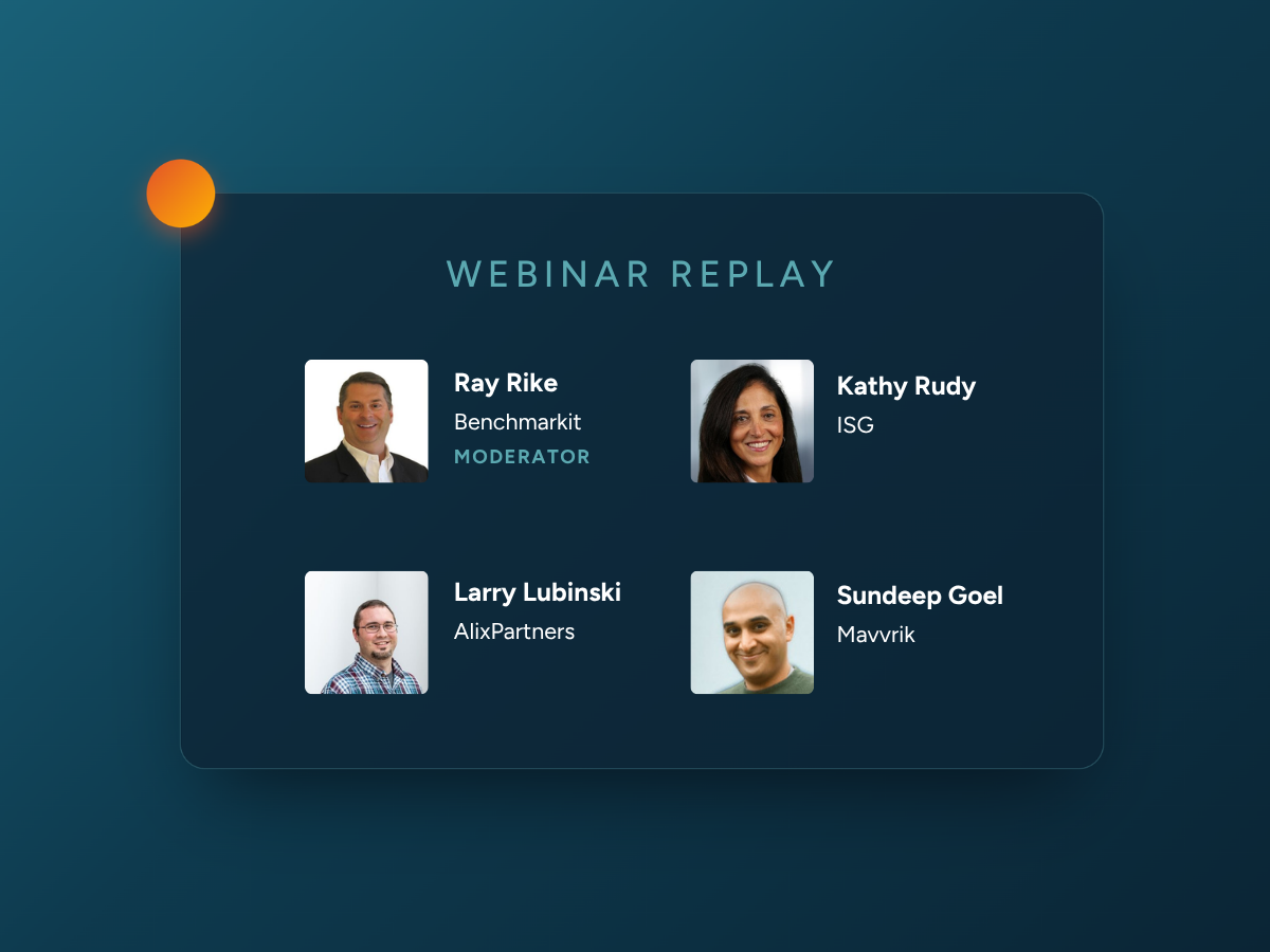 Webinar replay featuring four speakers